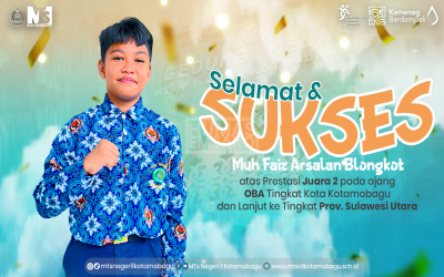 Pelajari Bahasa Arab Sejak MI, Muhammad Faiz Arsalan Sabet Juara 2 OBA Tingkat Kota dan Siap Melaju ke Provinsi