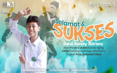 Kado Terindah untuk Ibu: Darel Sutrisno, Pesilat MTsN 1 Kotamobagu Raih Emas O2SN Provinsi dan Tiket Nasional